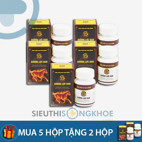 Dương Lực Đan - liệu trình 5 hộp tặng kèm 2 hộp- Hỗ trợ điều trị sinh lý nam