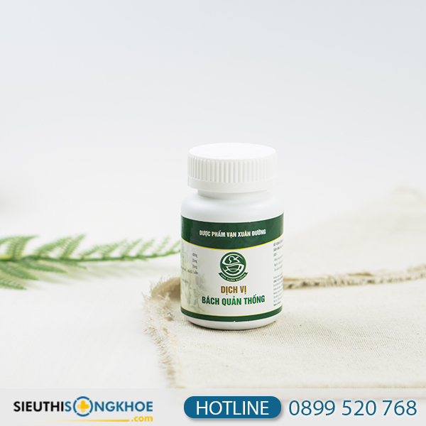Dịch Vị Bách Quản Thống - Hộp 60 Viên Nang