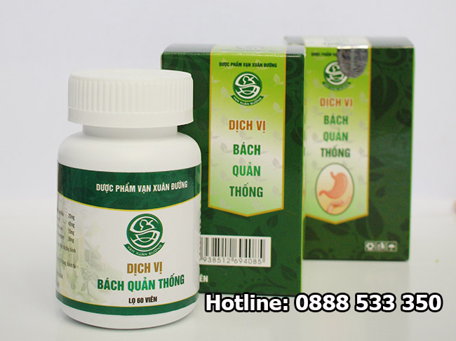 Dịch Vị Bách Quản Thống - Hộp 60 Viên Nang