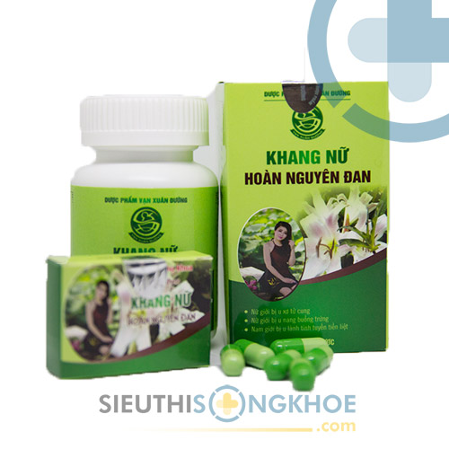 Khang Nữ Hoàn Nguyên Đan - Viên Uống Hỗ Trợ Điều Trị Viêm Cổ Tử Cung
