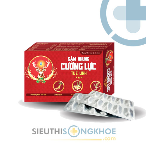 Sâm Nhung Cường Lực Tuệ Linh - Viên Uống Tăng Cường Sinh Lý Nam Giới