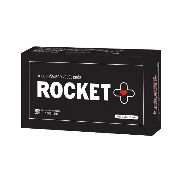 Rocket+ - Viên Uống Tăng Cường Sinh Lý Nam Giới Hiệu Quả, An Toàn