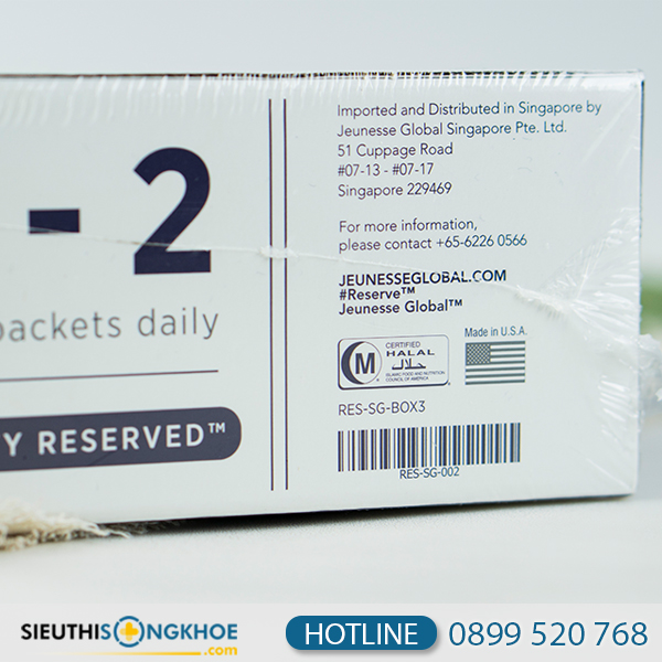 Reserve - Gói Uống Hỗ Trợ Chống Lão Hóa