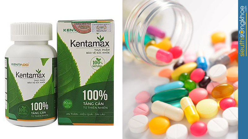 thuốc tăng cân Kentamax có uống với thuốc tây được không
