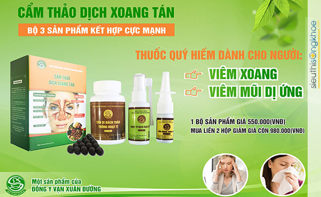 cách điều trị viêm xoang