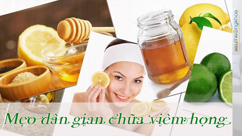 mẹo dân gian trị viêm họng từ mật ong