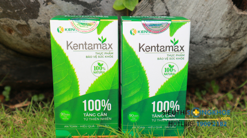 Giải đáp thuốc tăng cân Kentamax dùng bao lâu hiệu quả
