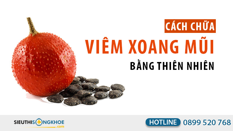 cách chữa viêm xoang mũi tại nhà