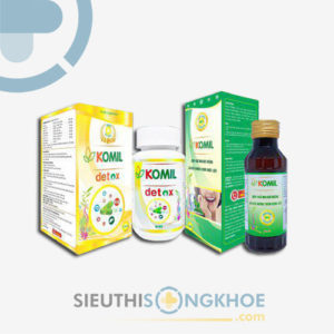 Combo Komil và Komil Detox – thảo dược đẩy lùi bệnh hôi miệng