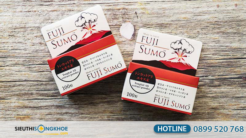 giấy chứng nhận của viên uống hỗ trợ sinh lý nam fuji sumo