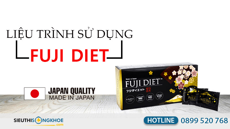 liệu trình sử dụng viên uống chuyển hóa mỡ fuji diet