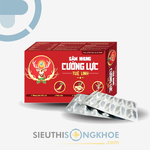 Sâm Nhung Cường Lực Tuệ Linh - Hỗ trợ cải thiện sinh lý nam