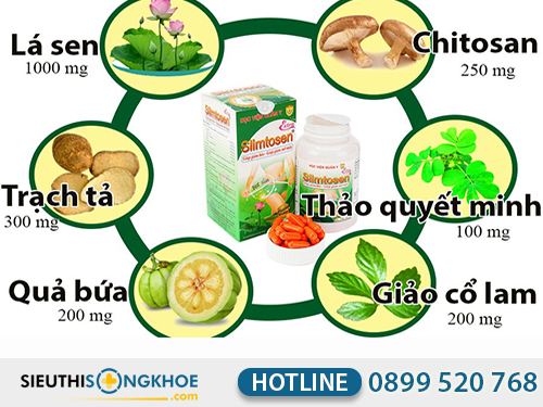 viên nang giảm cân học viện quân y slimtosen extra giá bao nhiêu