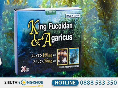 king fucoidan & agaricus có tốt không