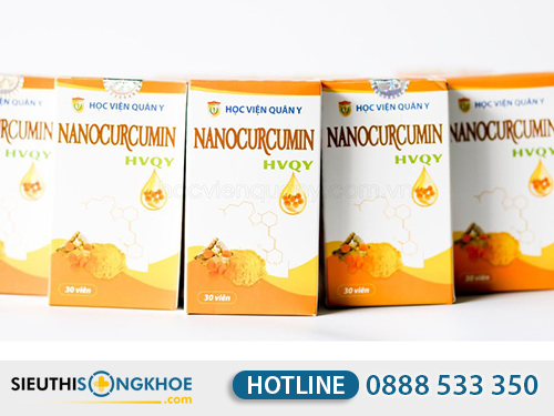 giấy chứng nhận Nano Curcumin Học Viện Quân Y