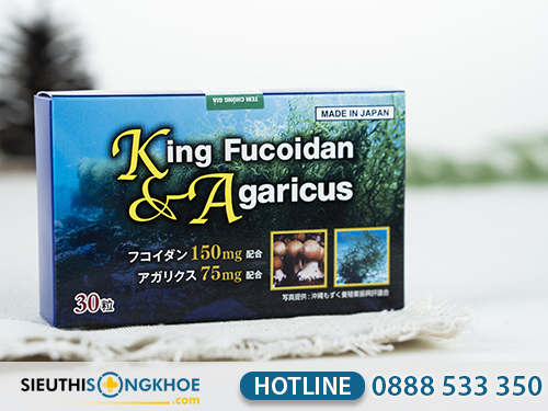 king fucoidan & agaricus 2