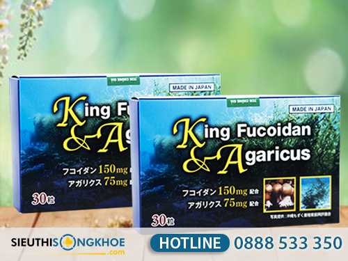 king fucoidan & agaricus 4