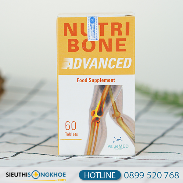 Nutri Bone Advanced - Viên Uống Hỗ Trợ Điều Trị Loãng Xương