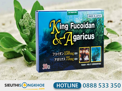 king fucoidan & agaricus có tác dụng phụ không