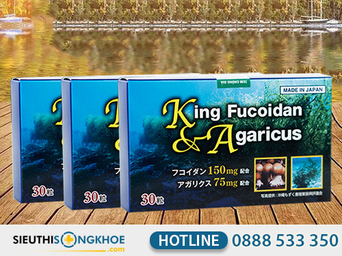 king fucoidan & agaricus có tác dụng phụ không