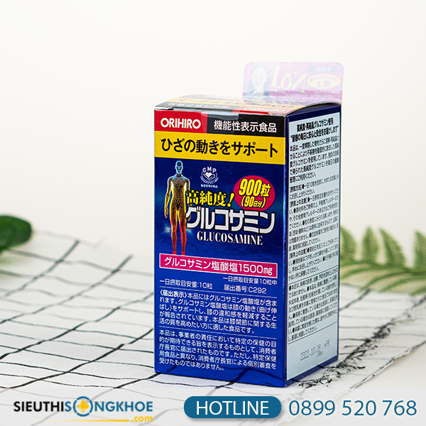 Glucosamine 1500mg Orihiro - Viên Uống Hỗ Trợ Điều Trị Xương Khớp