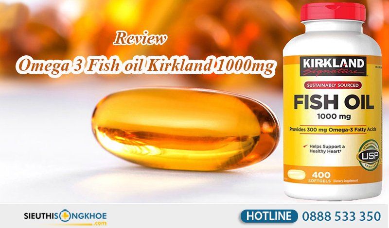 review omega 3 fish oil kirkland 1000mg 1