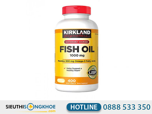 dau ca kirkland signature fish oil 1000mg