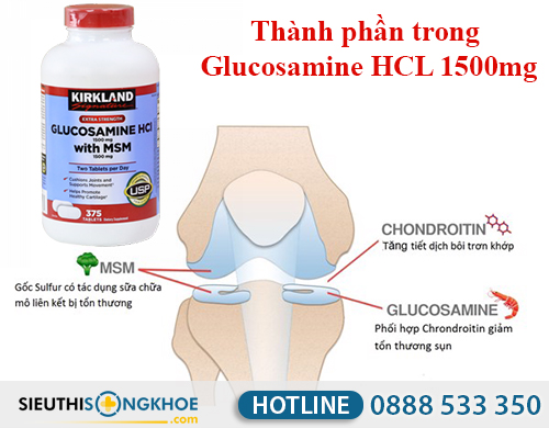 thanh phan cua glucosamine hcl