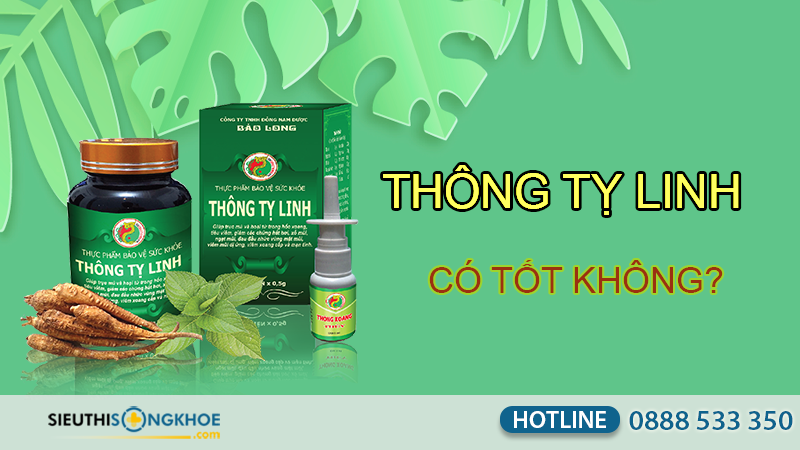 thông tỵ linh có tốt không