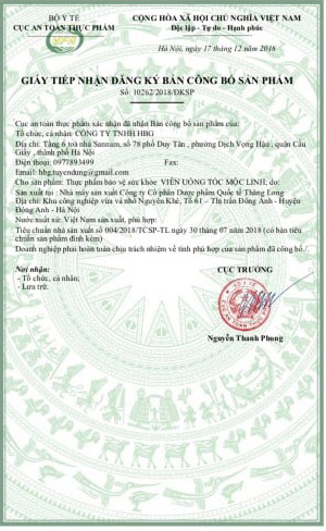 Tóc Mộc Linh (bộ 3 uống gội xịt) - Hỗ trợ cho sợi tóc chắc khỏe