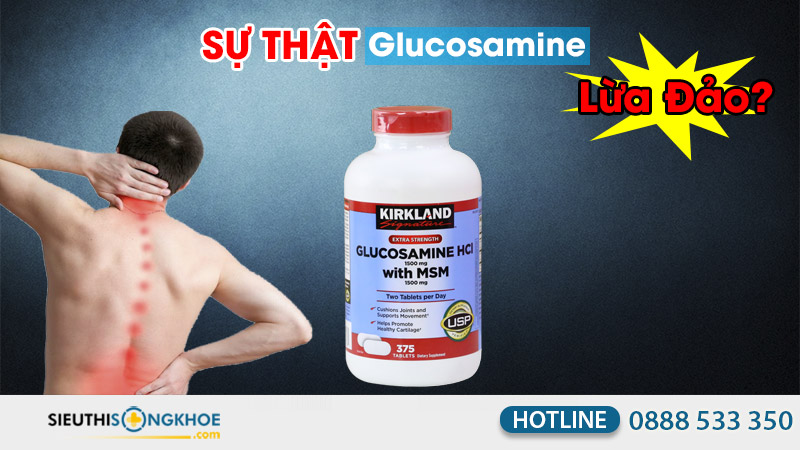 kirkland glucosamine hcl 1500mg lừa đảo