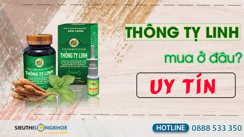 mua thông tỵ linh ở đâu