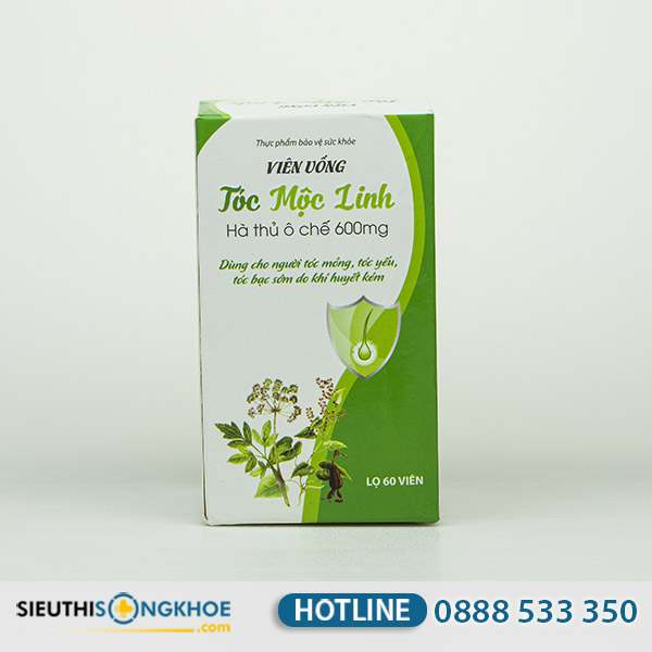 Tóc Mộc Linh (bộ 3 uống gội xịt) - Hỗ trợ cho sợi tóc chắc khỏe
