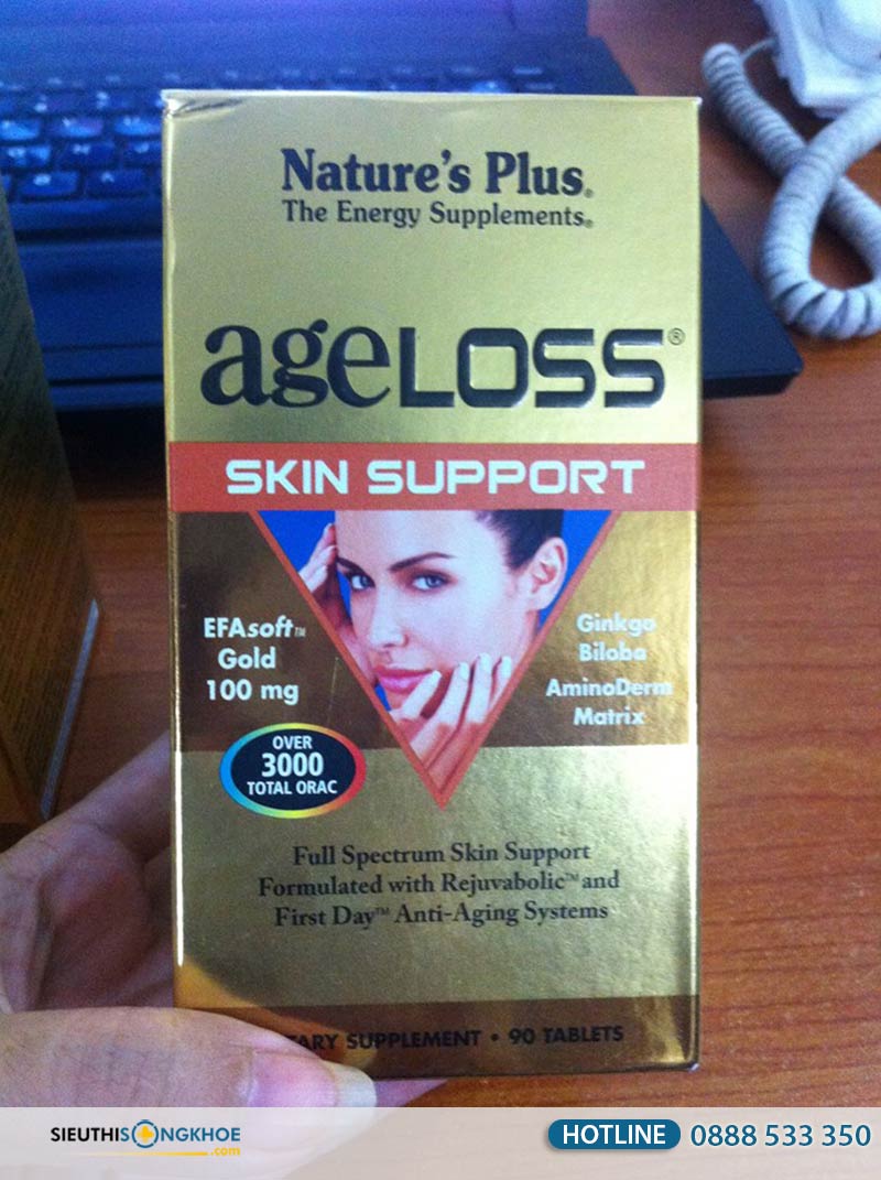 ageloss skin support