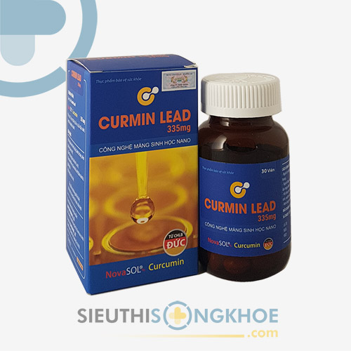 Curcumin Lead - Viên Uống Hỗ Trợ Giảm Đau Dạ Dày