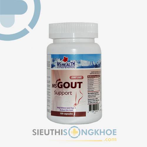 MS Gout Support - Viên Uống Hỗ Trợ Xương Khớp Hiệu Quả