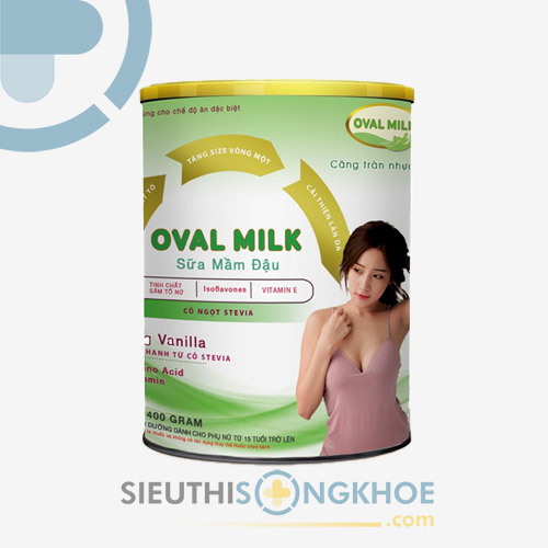 Sữa Tăng Vòng 1 Oval Milk - Mang Lại Vóc Dáng Quyến Rũ Cho Chị Em