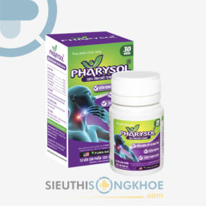 Pharysol – Viên Uống Hỗ Trợ Cải Thiện Viêm Họng, Viêm Amidan Hiệu Quả