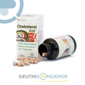 Cholesterol Aid – Giải Pháp Cho Người Mắc Các Bệnh Tim Mạch, Huyết Áp Cao