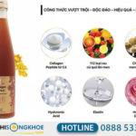 Hebora Collagen Enrich - Nước Uống Hoa Hồng Đẹp Da Thon Dáng