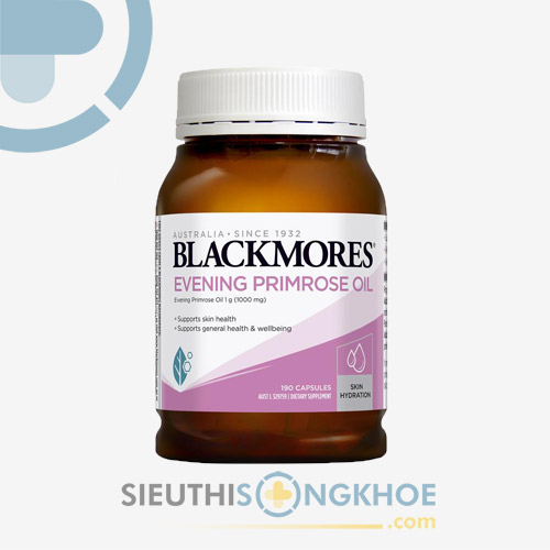 Tinh dầu hoa Anh Thảo Blackmores Evening Primrose Oil -  Hỗ Trợ Ổn Định Nội Tiết Tố Nữ