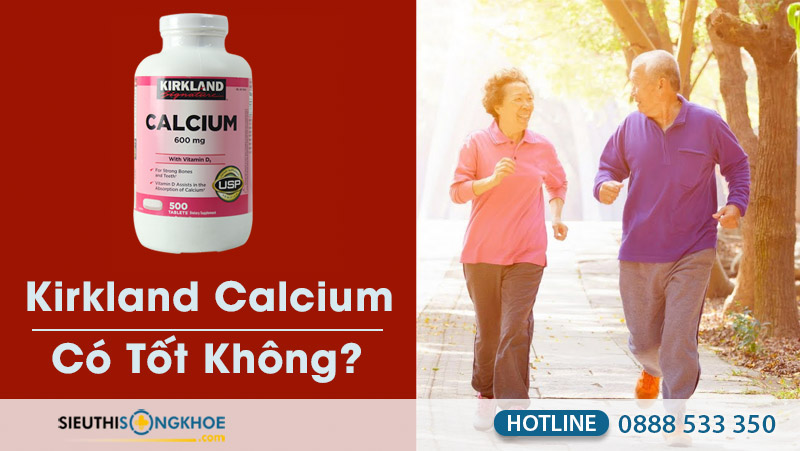 viên bổ sung canxi kirkland calcium có tốt không