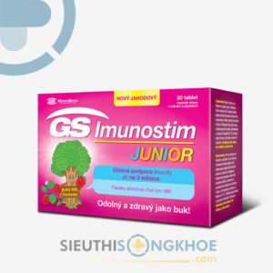 GS Imunostim Junior – Viên Ngậm Bồi Bổ Cơ Thể, Tăng Miễn Dịch Cho Trẻ