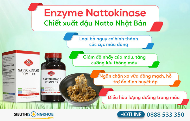 vien uong nattokinase complex co tot khong