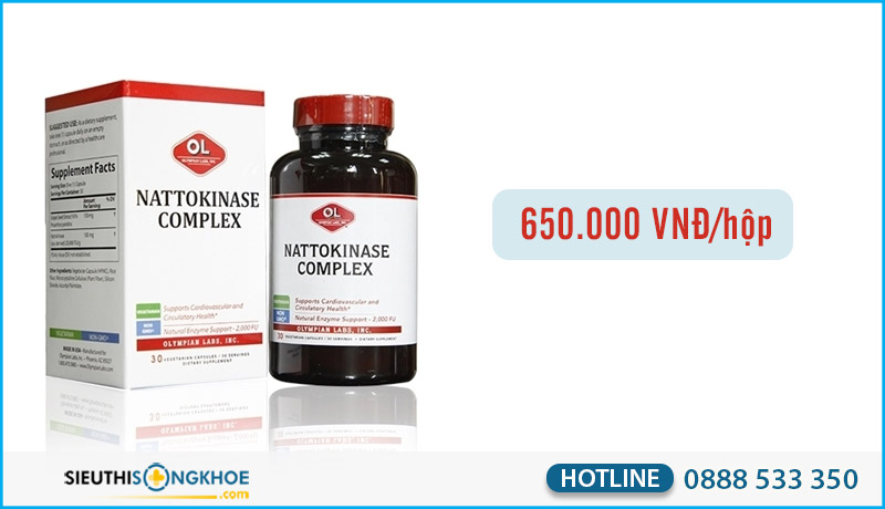 vien uong nattokinase complex co tot khong