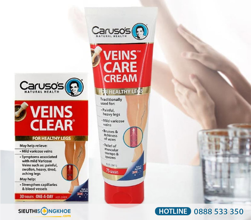 carusos veins care cream co tot khong