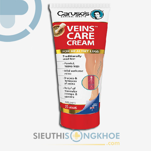 Caruso's Veins Care Cream - Kem Bôi Chống Suy Giãn Tĩnh Mạch