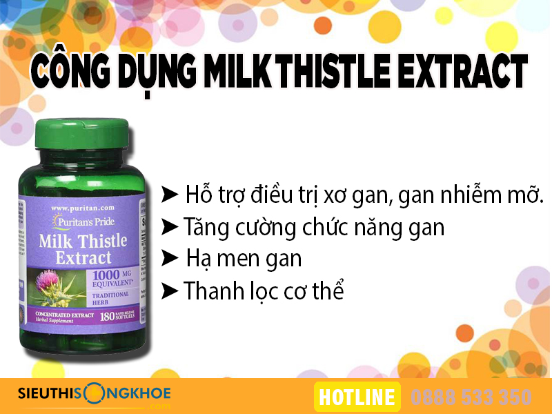 cong dung milk thistle extract 