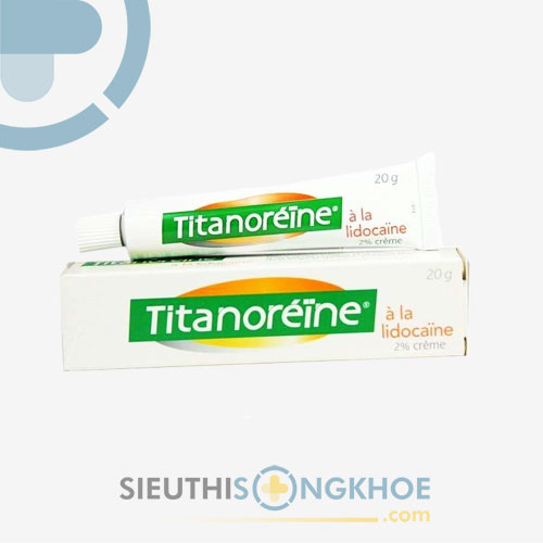Titanoreine - Kem Bôi Giảm Ngứa Ngáy, Nóng Rát Do Trĩ