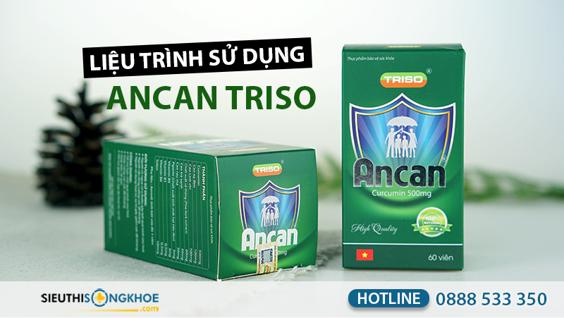 liệu trình sử dụng ancan triso